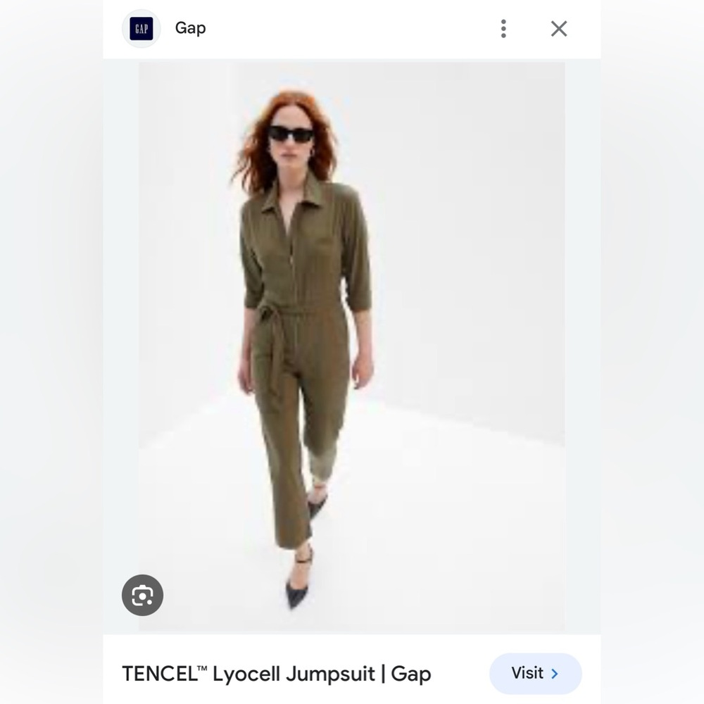 Gap TENCEL Utility Jumpsuit